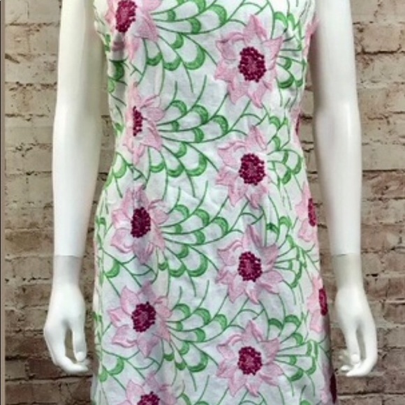 πHPπ TALBOTS Embroidered Floral Sheath π (EUC) - Picture 14 of 16